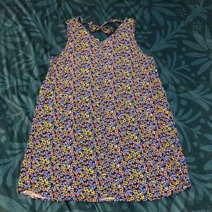Gap Floral Tie Back Dress